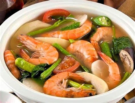  Sinigang na Hipon：酸甜滋味交織，令人回味無窮的菲律賓蝦湯！